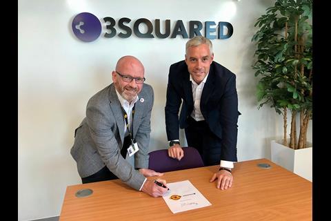Freightliner has signed a five-year deal to use 3Squared’s RailSmart software.